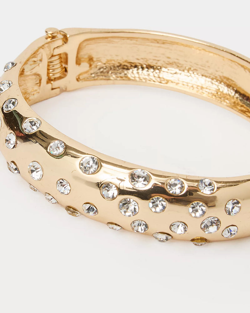 All Dahled Up Bracelet - Gold Metallic