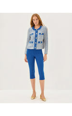 20" Sivan High Rise Crop Skinny Jean - Dark Wash
