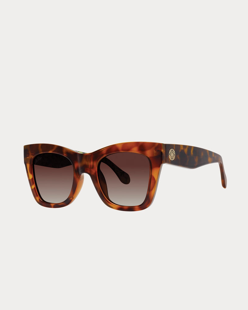 Tropic Isle Sunglasses - Caramel Tortoise