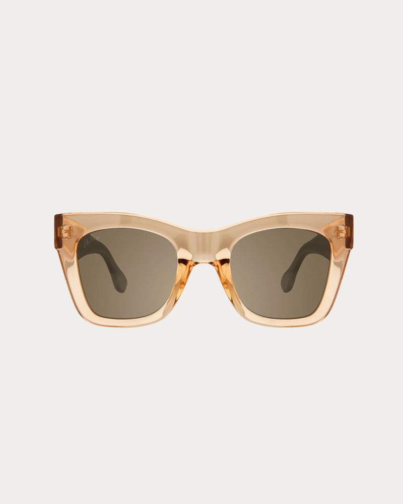 Tropic Isle Sunglasses - Crystal Gold