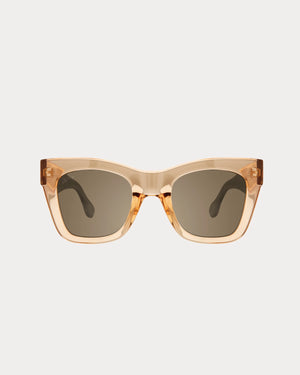 Tropic Isle Sunglasses - Crystal Gold