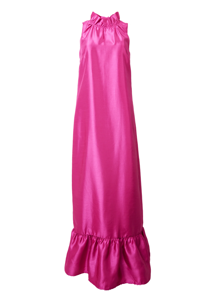 Camille Gown Hot Pink