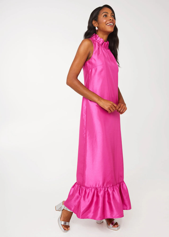 Camille Gown Hot Pink