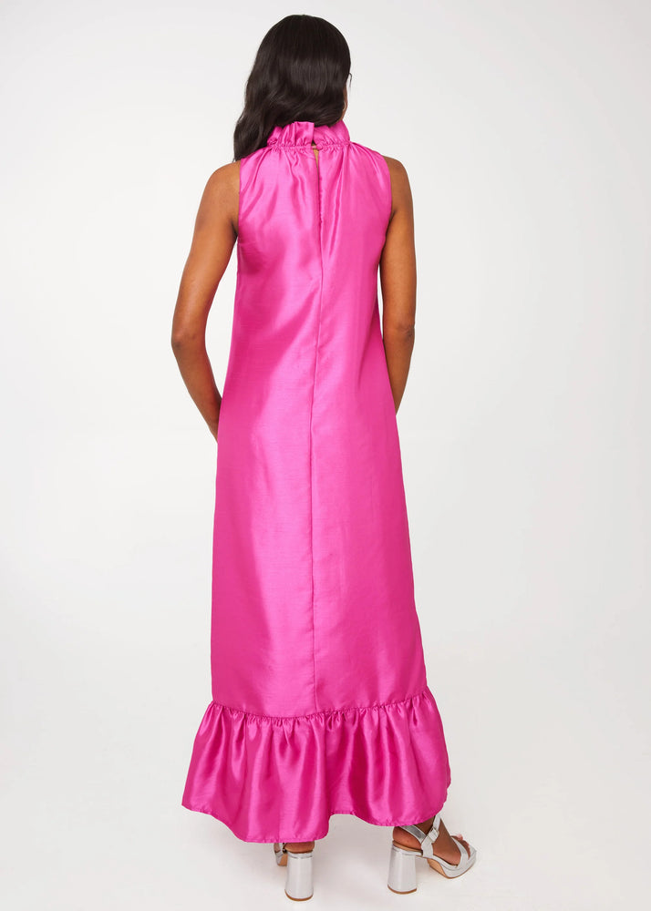 Camille Gown Hot Pink