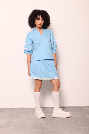 Noah Top - Carolina Blue