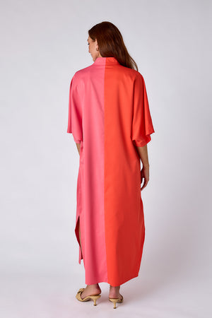 Audie Dress - Texas Sun Colorblock