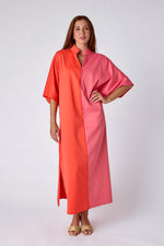 Audie Dress - Texas Sun Colorblock