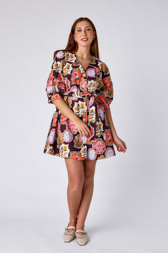 Lennie Dress - Stamp Collection