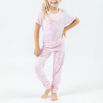 Kids PJ Set All Wrapped Up Pink