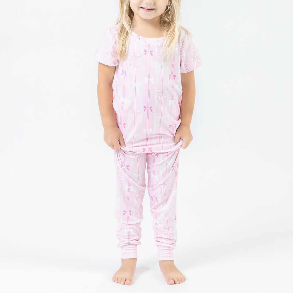 Toddler Pj Set All Wrapped Up Pink