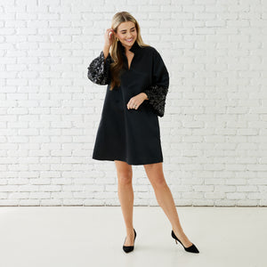 Keri Dress Black Sparkle