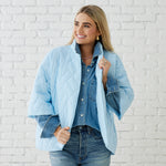 Penny Puffer Light Blue