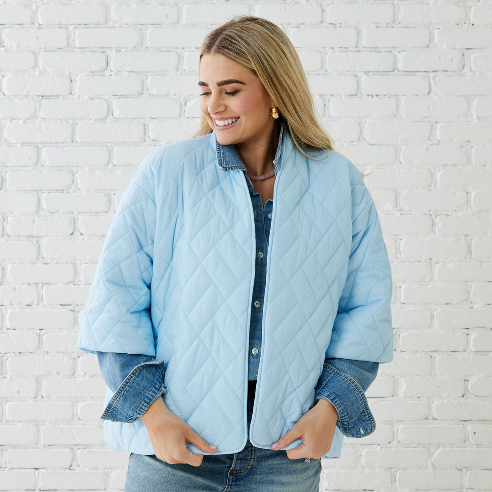Penny Puffer Light Blue