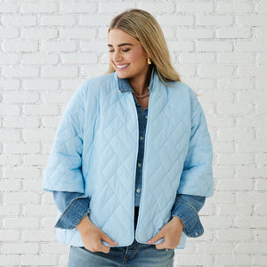 Penny Puffer Light Blue
