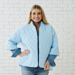 Penny Puffer Light Blue