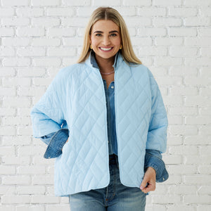 Penny Puffer Light Blue