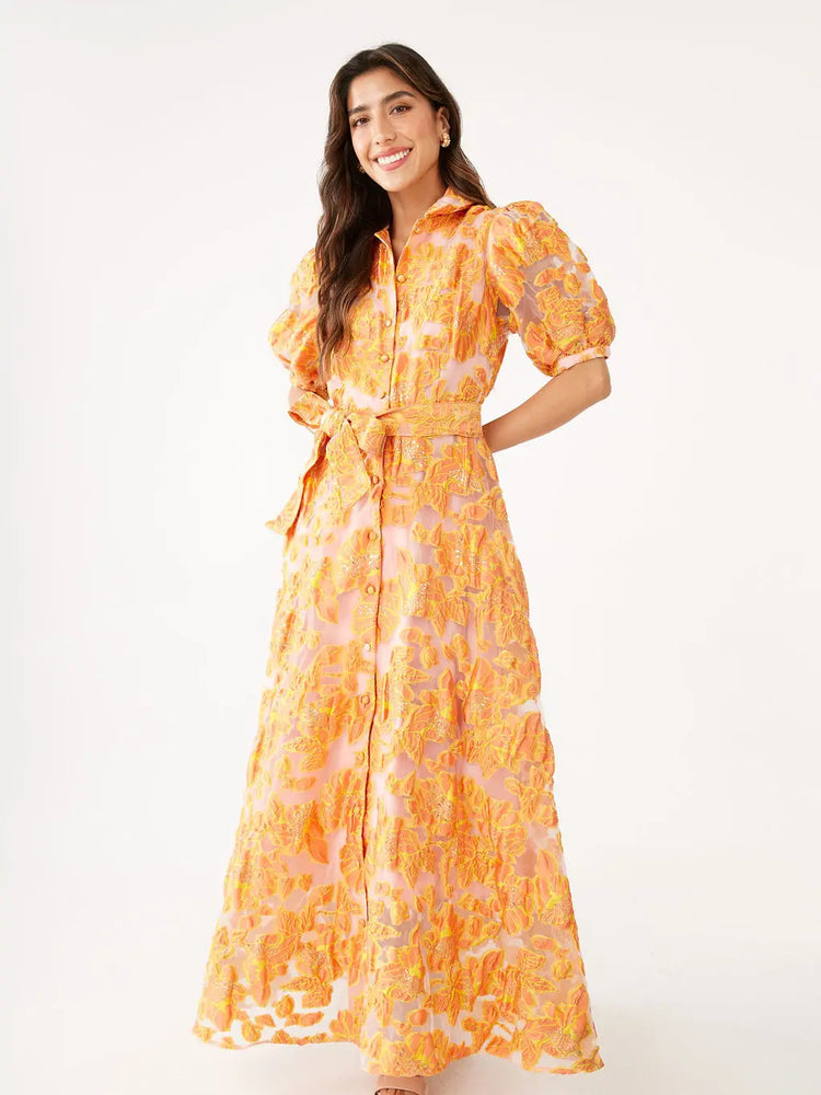 Charlotte Gown Orange Blossom Organza