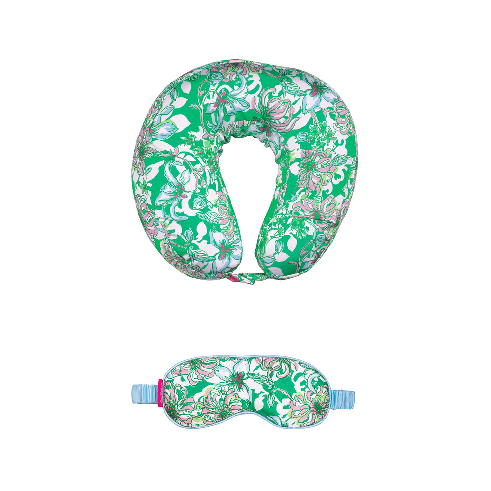
            
                Load image into Gallery viewer, Neck Pillow and Eye Mask Set, Blossom Views
            
        