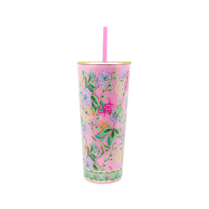 Tumbler with Straw, Via Amore Spritzer
