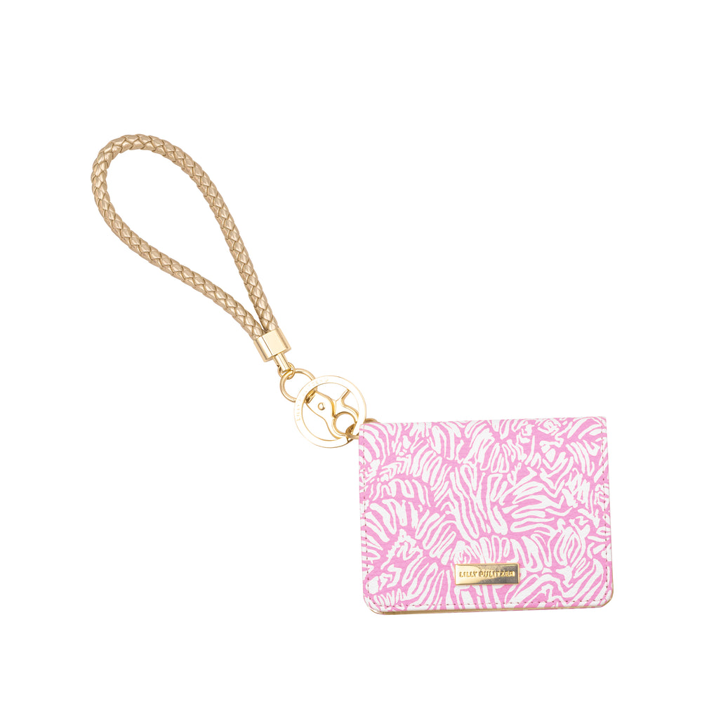 Snap Card Case, Conch Shell Pink Zee Bebe