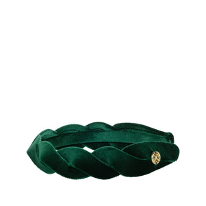 Woven Headband, Fiddle Green