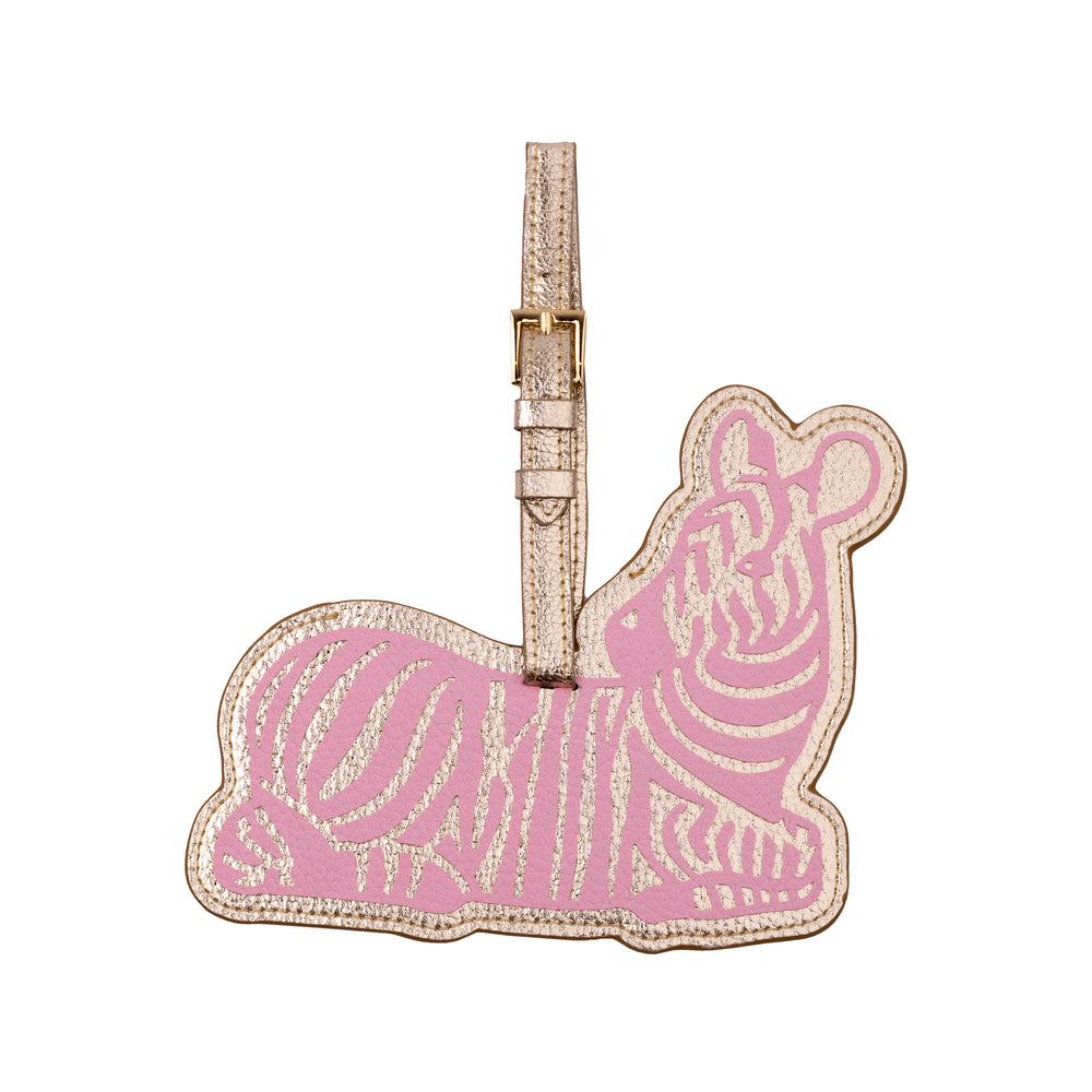 Shaped Luggage Tag, Conch Shell Pink Zee Bebe