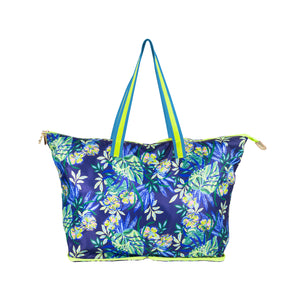 Packable Tote, The Hottest Spot (Navy)