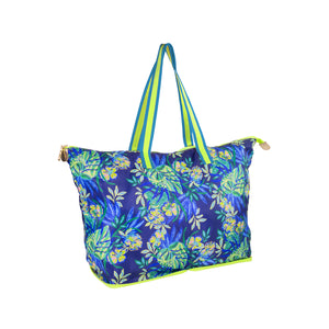 Packable Tote, The Hottest Spot (Navy)