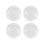 Glass Appetizer Plate Set