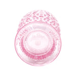 Acrylic Hobnail Glass Set, Conch Shell Pink