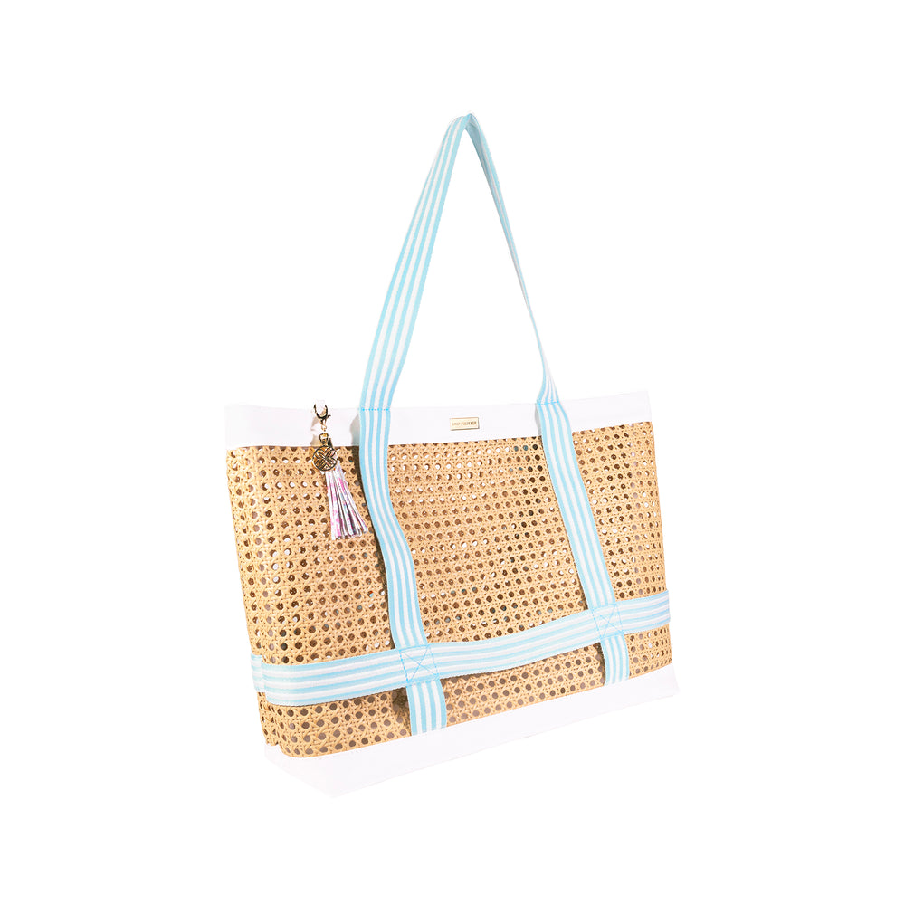 Beach Hat Tote, Beachside Haven