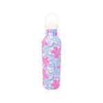 Stainless Steel Water Bottle, Beachside Haven