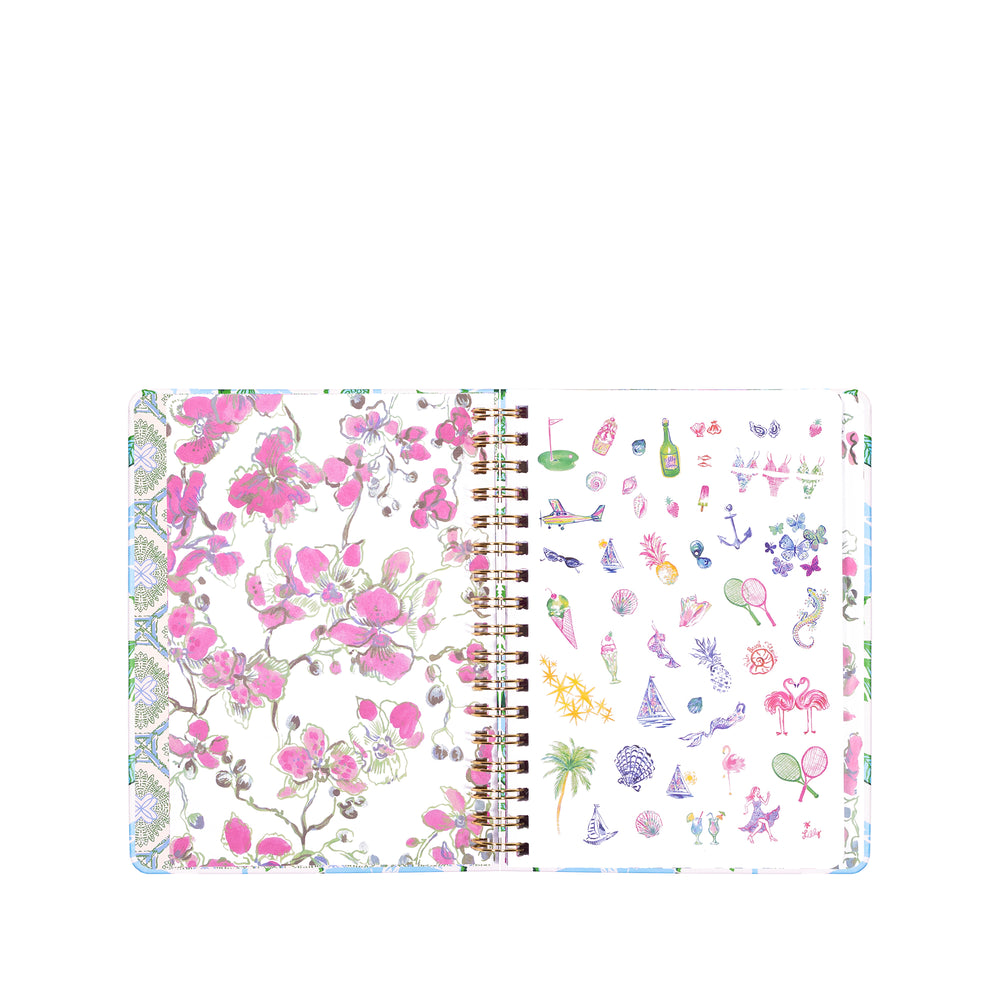 Large 12 Month Agenda, Endless Summers