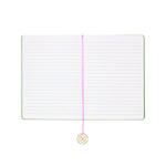 Journal with Charm Bookmark, Sunset Shadows Home