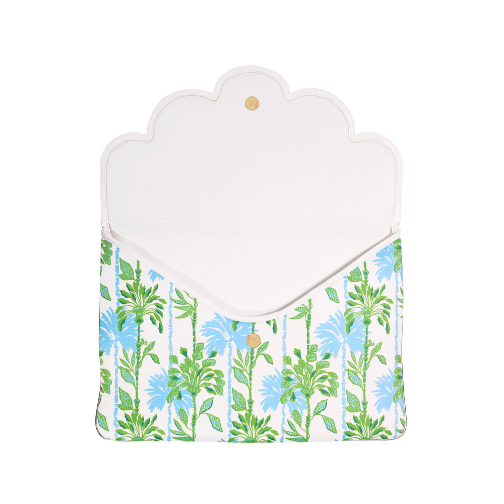 Laptop Sleeve with Pouch, Swayin in the Breeze