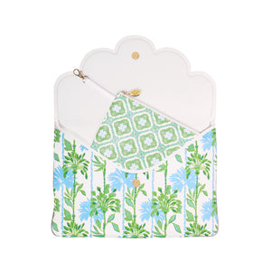 Laptop Sleeve with Pouch, Swayin in the Breeze