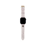 Leather Apple Watch Band, Gold