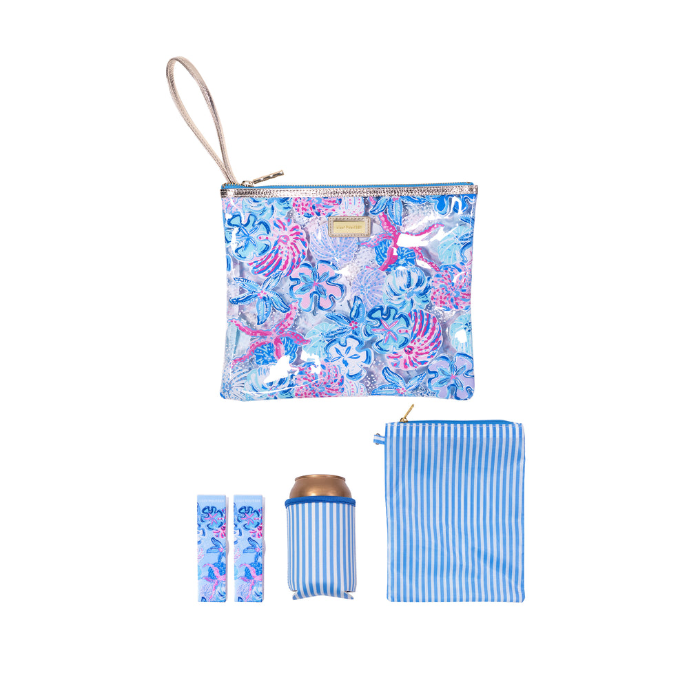 Beach Day Pouch, Beachcomber