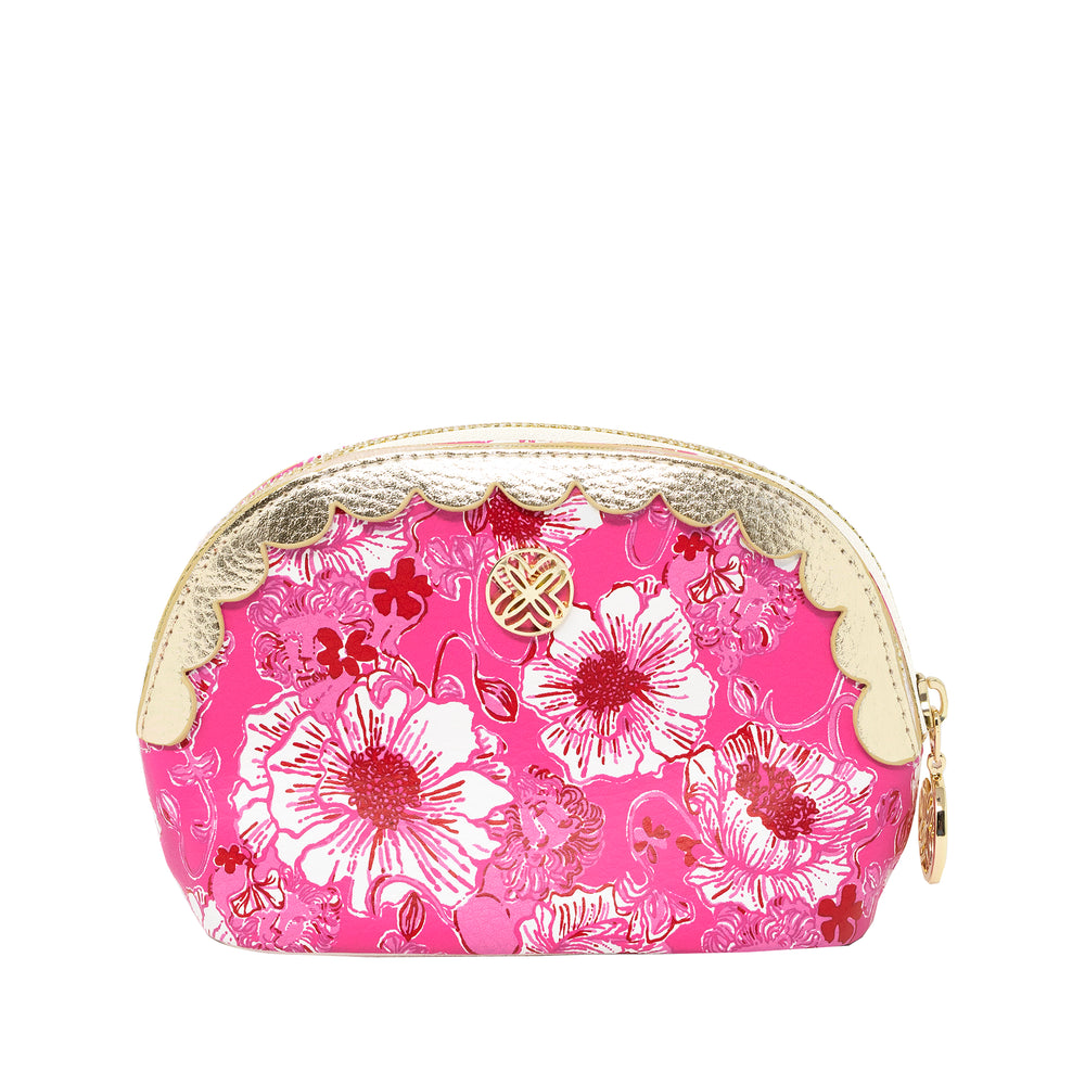 Scallop Pouch Set, Glowing Gardens/Feeling Poppy