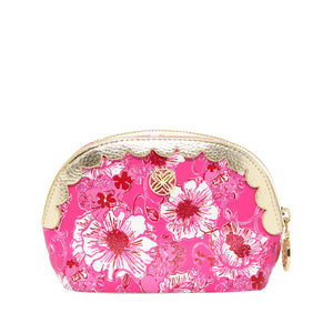Scallop Pouch Set, Glowing Gardens/Feeling Poppy