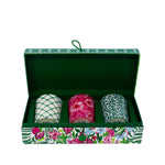 Votive Candle Set of 3, Glowing Gardens