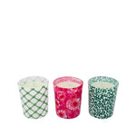 Votive Candle Set of 3, Glowing Gardens