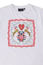 Kate Print T-Shirt - White