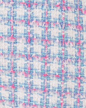 Gwynne Boucle Shift Dress - Bluette - Tidepool Boucle