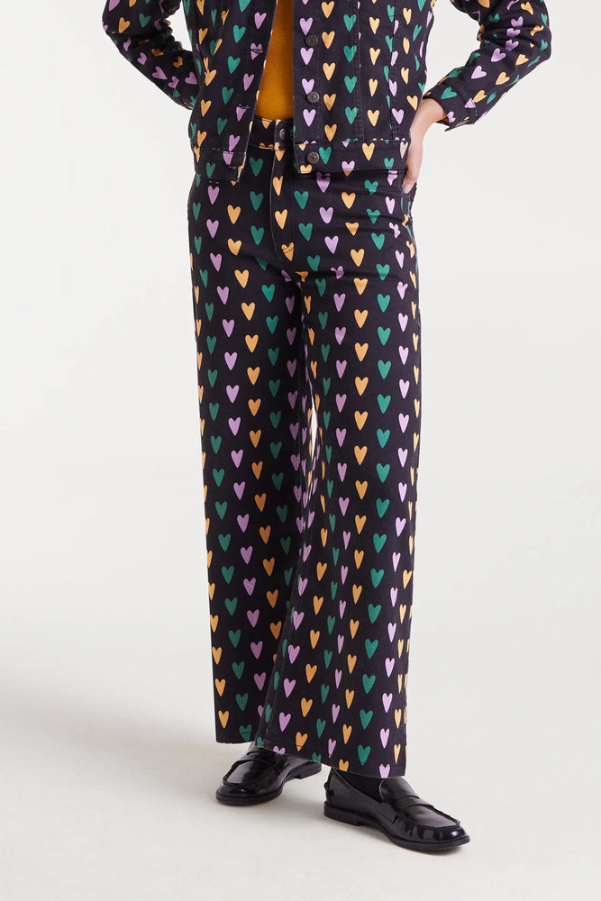Heart Pants - Multi Heart