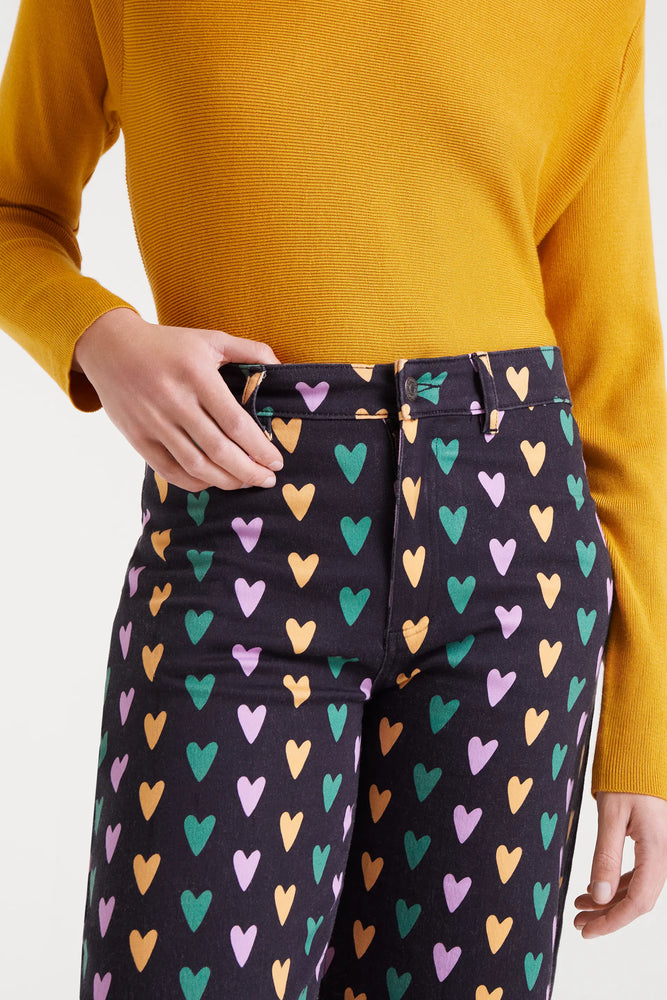 Heart Pants - Multi Heart