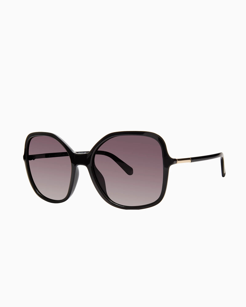 Norah Sunglasses - Black/GD Smoke