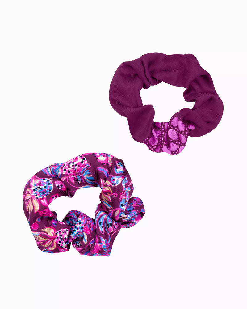 
            
                Load image into Gallery viewer, Scrunchie Set, Amerena Cherry Tropical with a Twist
            
        