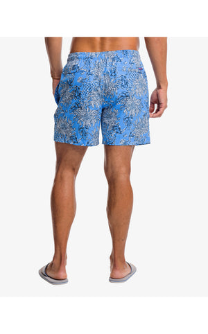 
            
                Load image into Gallery viewer, Lilly Pulitzer x Southern Tide 6&amp;quot; Printed Swim Trunk - Croc and Lock It
            
        
