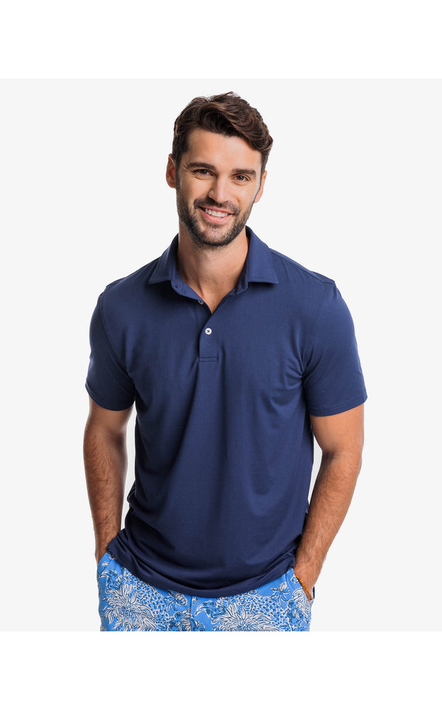 
            
                Load image into Gallery viewer, Lilly Pulitzer x Southern Tide Ryder Polo - True Navy
            
        
